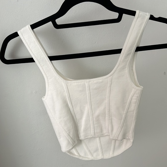 aritiza // sculpt knit bustier tank - Picture 10 of 10